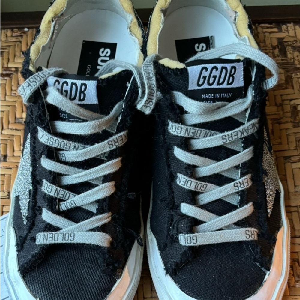 Golden Goose Ltd Edition Crystal Superstar  Sneakers